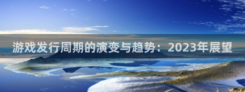 bbin视讯技术有限公司招聘：游戏发行周期的演变与趋势：2023年展望